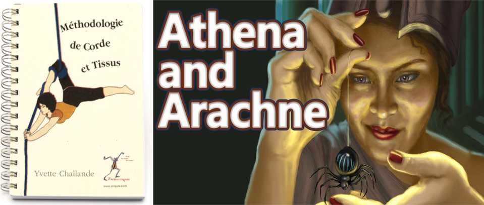 Greek goddess Athena arachne rope metaphor
